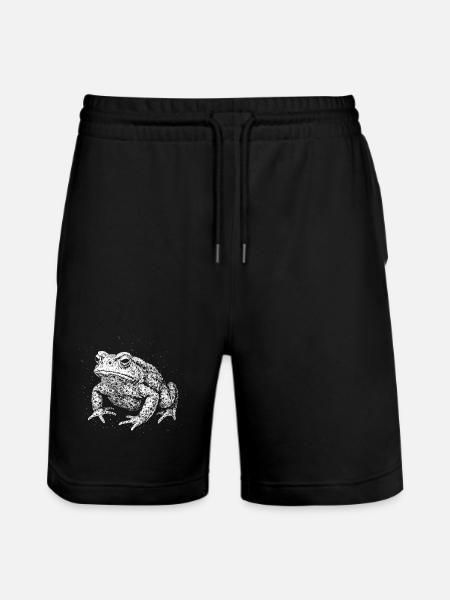 Toad - Stanley/Stella Trainer Unisex Organic Jogging Shorts - black