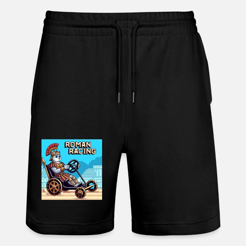 Der Lehrplan - Stanley/Stella Unisex Bio Joggingshorts Trainer  - Schwarz