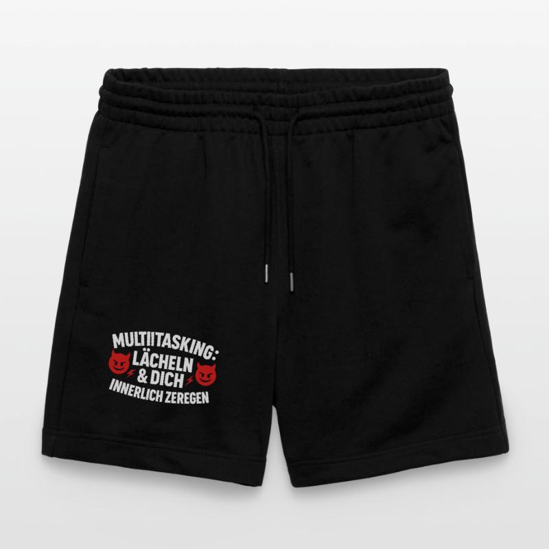 Multitasking Internally disassembling smiles Stanley/Stella Trainer Unisex Organic Jogging Shorts