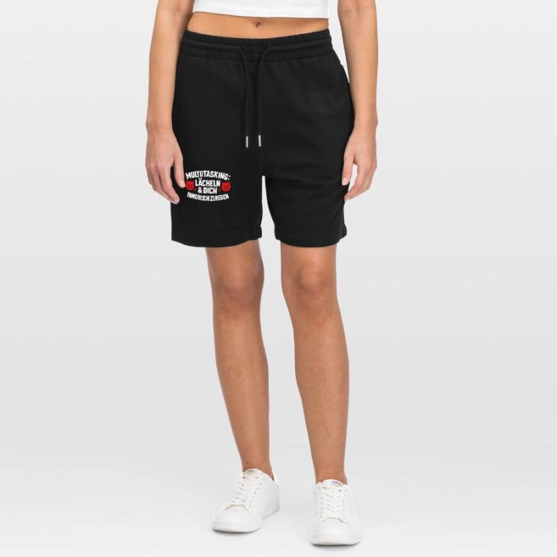 Multitasking Internally disassembling smiles Stanley/Stella Trainer Unisex Organic Jogging Shorts