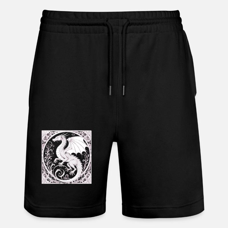 La magie de Dachen - Short de jogging bio TRAINER Stanley/Stella unisexe - noir