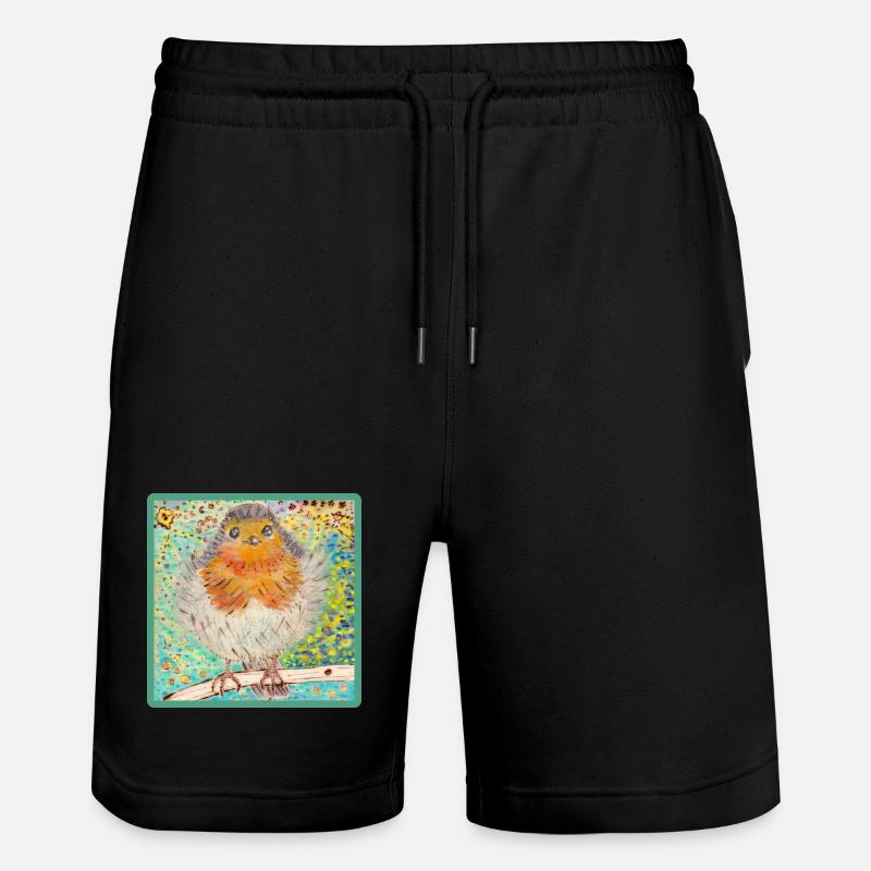 Robin - Short de jogging bio TRAINER Stanley/Stella unisexe - noir