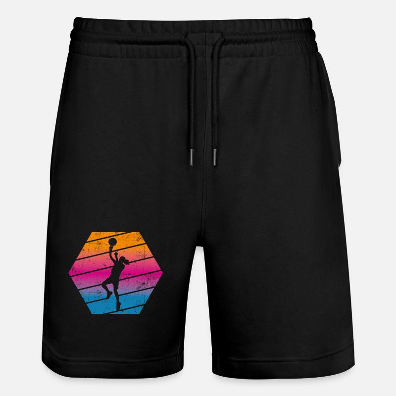 Basketteur - Short de jogging bio TRAINER Stanley/Stella unisexe - noir