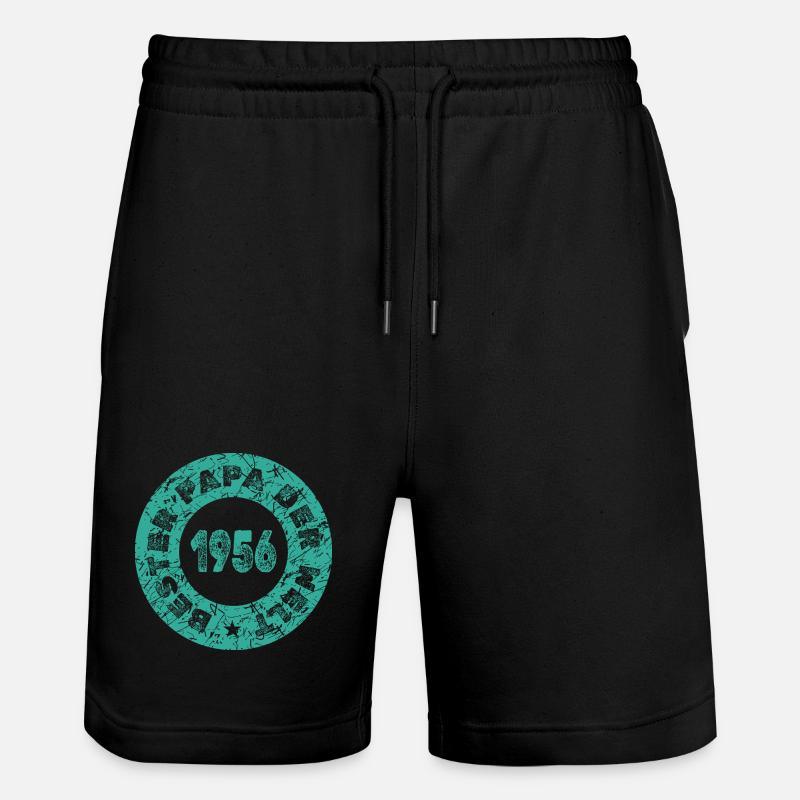 Charrette à bras 1956 - Short de jogging bio TRAINER Stanley/Stella unisexe - noir