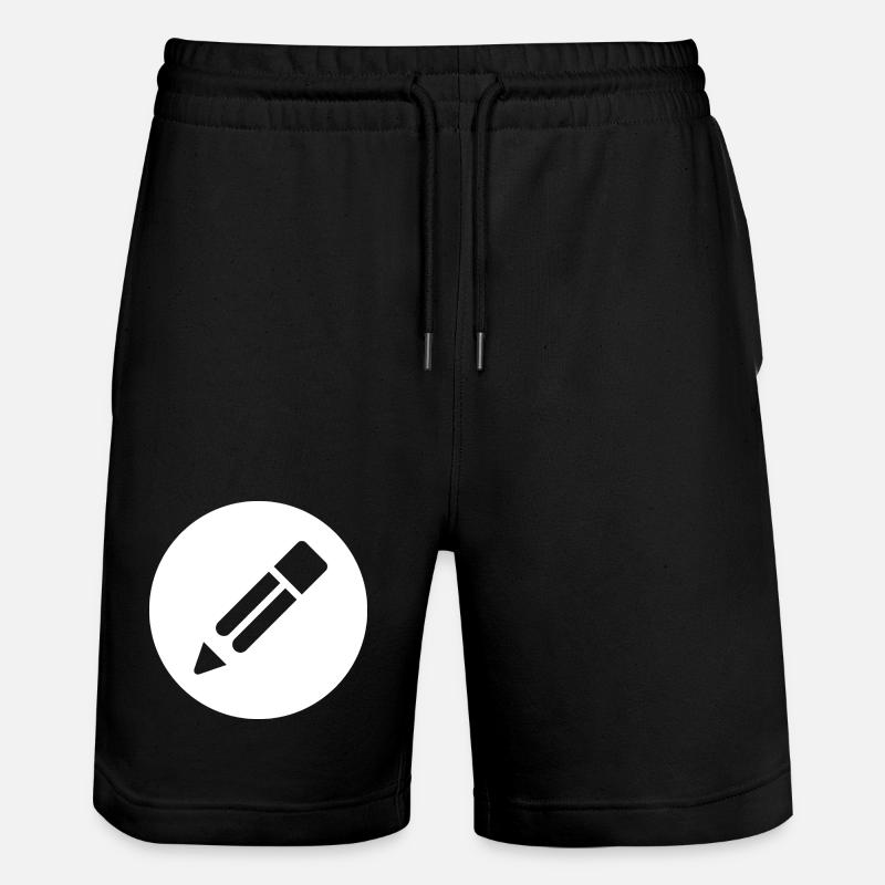 Crayon - Short de jogging bio TRAINER Stanley/Stella unisexe - noir