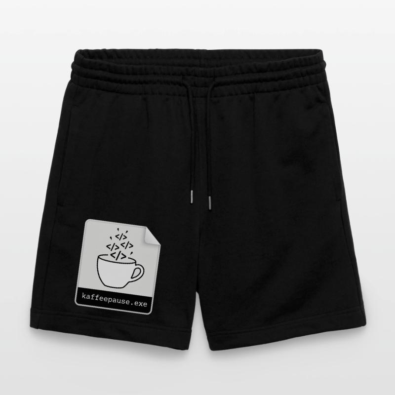 Kaffeepause.exe - IT Programmieren Informatik Code Stanley/Stella Unisex Bio Joggingshorts Trainer 