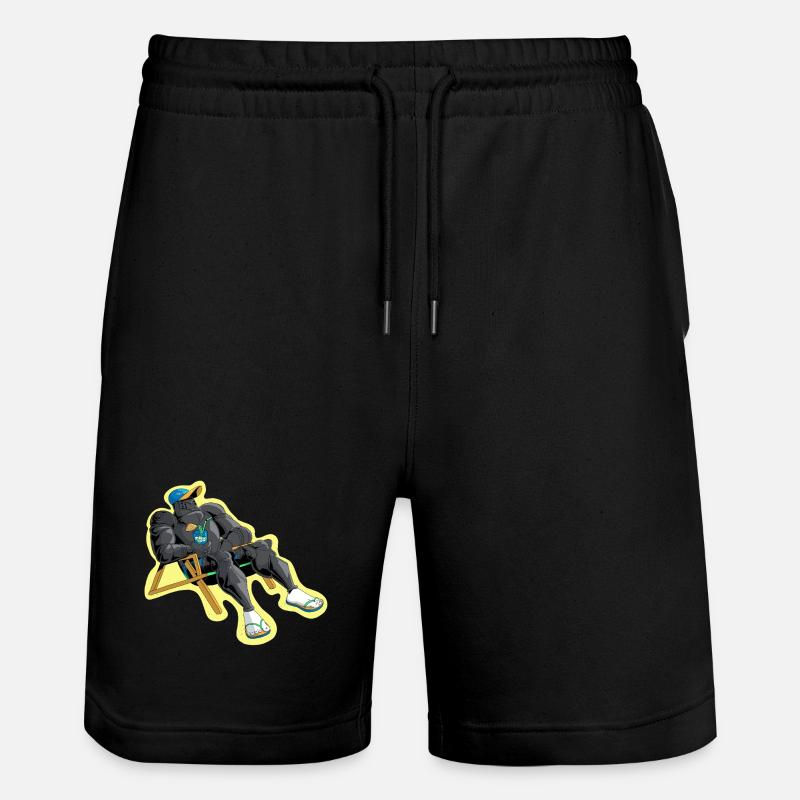 Le repos du guerrier - Short de jogging bio TRAINER Stanley/Stella unisexe - noir