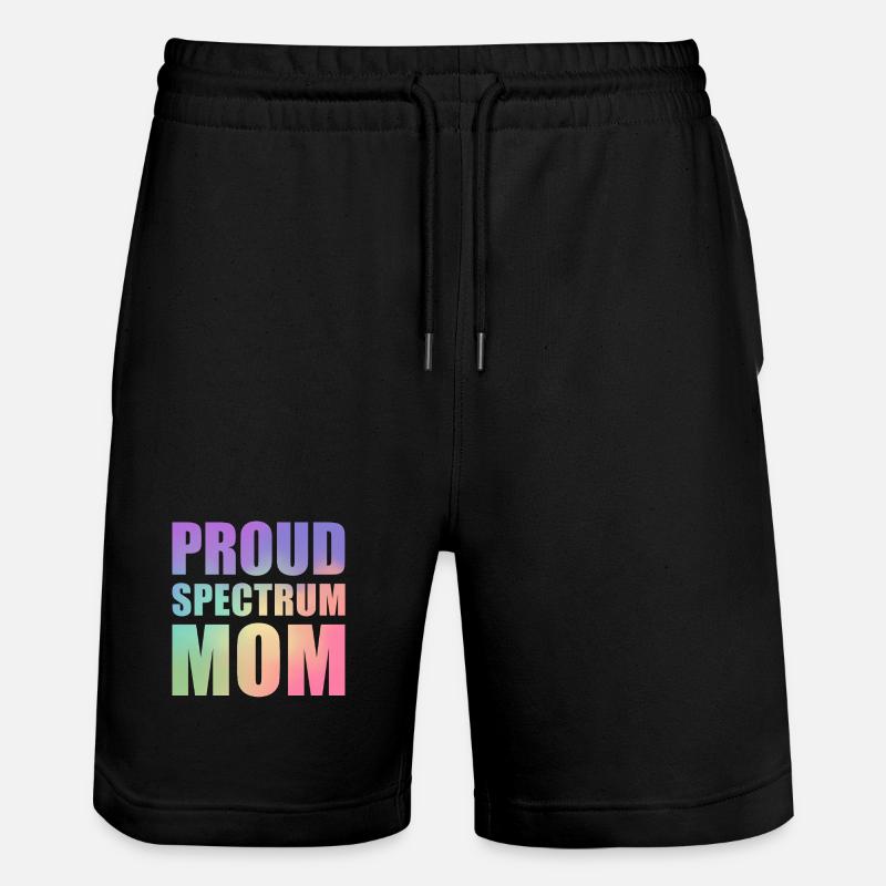 Fière maman du spectre - Short de jogging bio TRAINER Stanley/Stella unisexe - noir