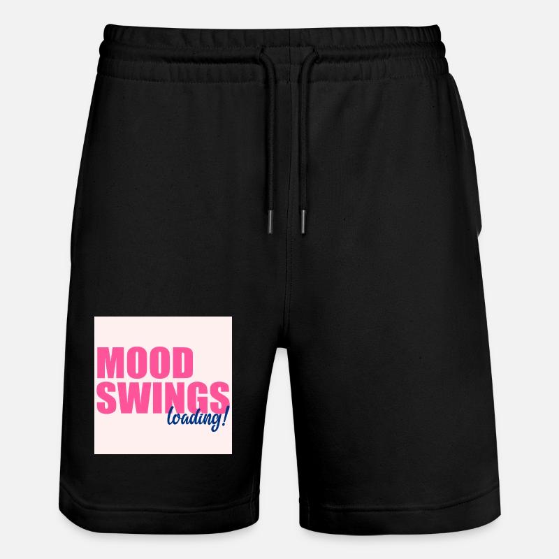 Mood Swings Loading - Stanley/Stella Trainer Unisex Organic Jogging Shorts - black