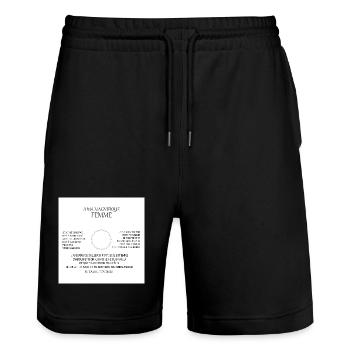 A Ma Magnifique Femme Je Ne Me Suis Pas Marie P... - Short de jogging bio TRAINER Stanley/Stella unisexe - noir - Devant - Nik (191cm) & Marisol (170cm)