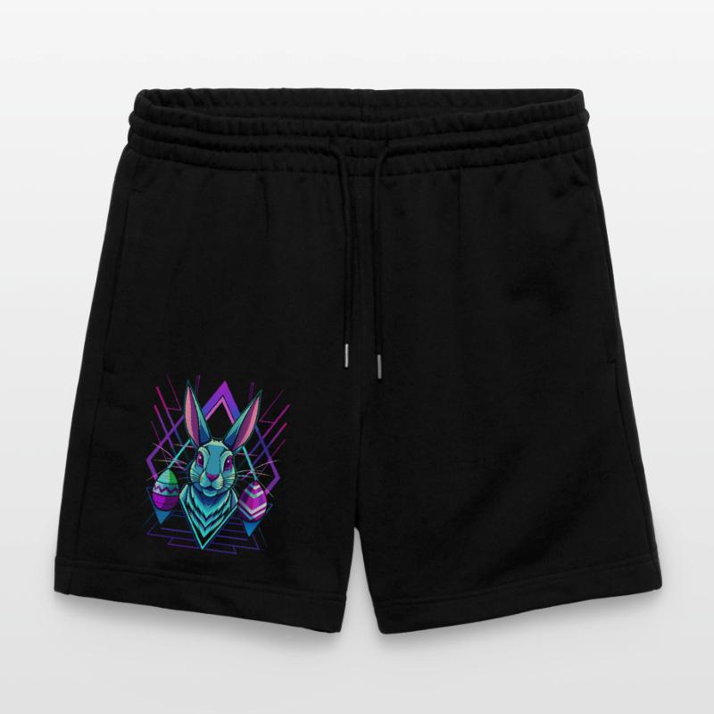 Happy Easter - Easter Bunny - Easter Egg - Gift Stanley/Stella Trainer Unisex Organic Jogging Shorts