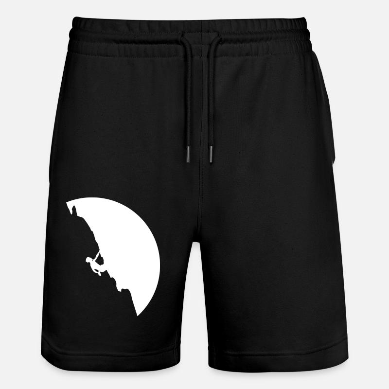 Kletterer - Stanley/Stella Unisex Bio Joggingshorts Trainer  - Schwarz
