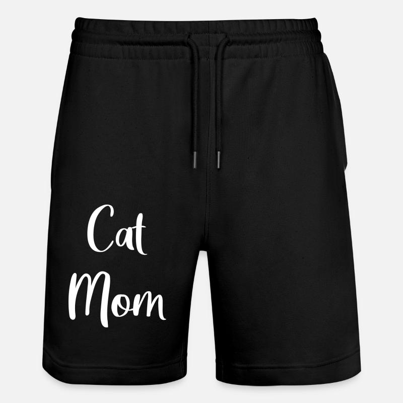 Chat Maman - Short de jogging bio TRAINER Stanley/Stella unisexe - noir