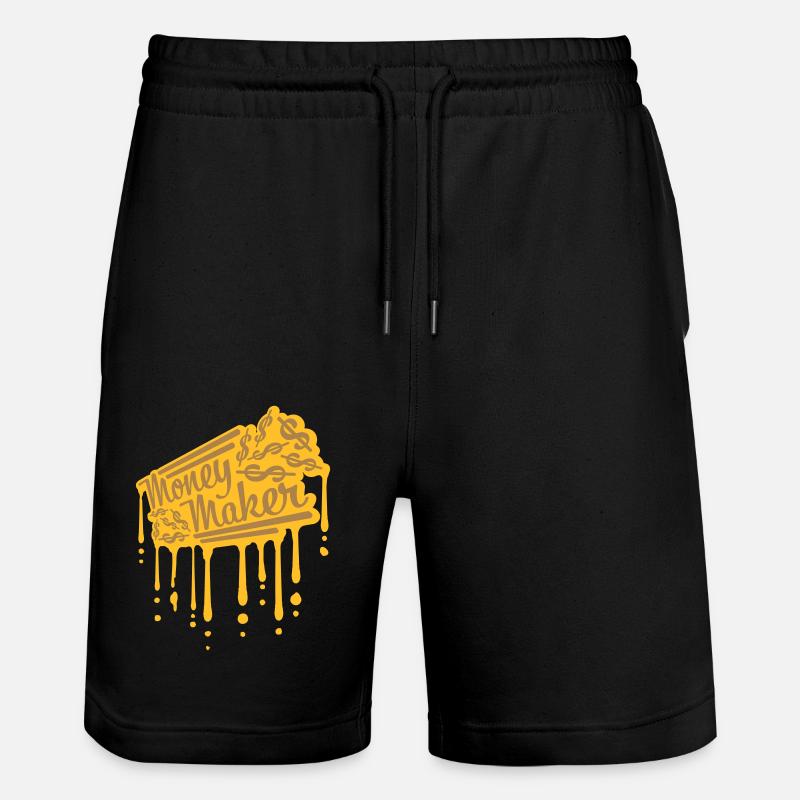 Drops Money Maker Selfmade - Short de jogging bio TRAINER Stanley/Stella unisexe - noir