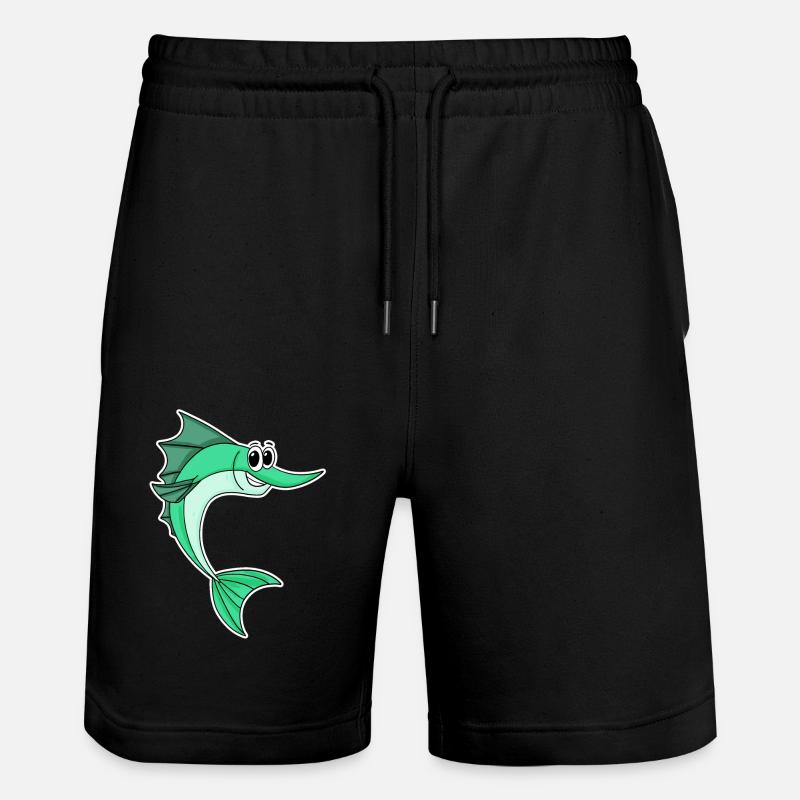 Espadon mignon - Short de jogging bio TRAINER Stanley/Stella unisexe - noir