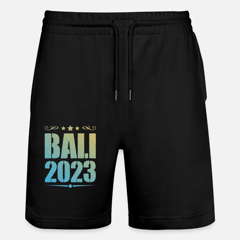 Bali 2023 - Short de jogging bio TRAINER Stanley/Stella unisexe - noir