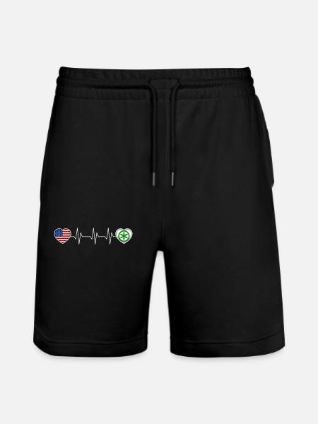 Padanie - Short de jogging bio TRAINER Stanley/Stella unisexe - noir