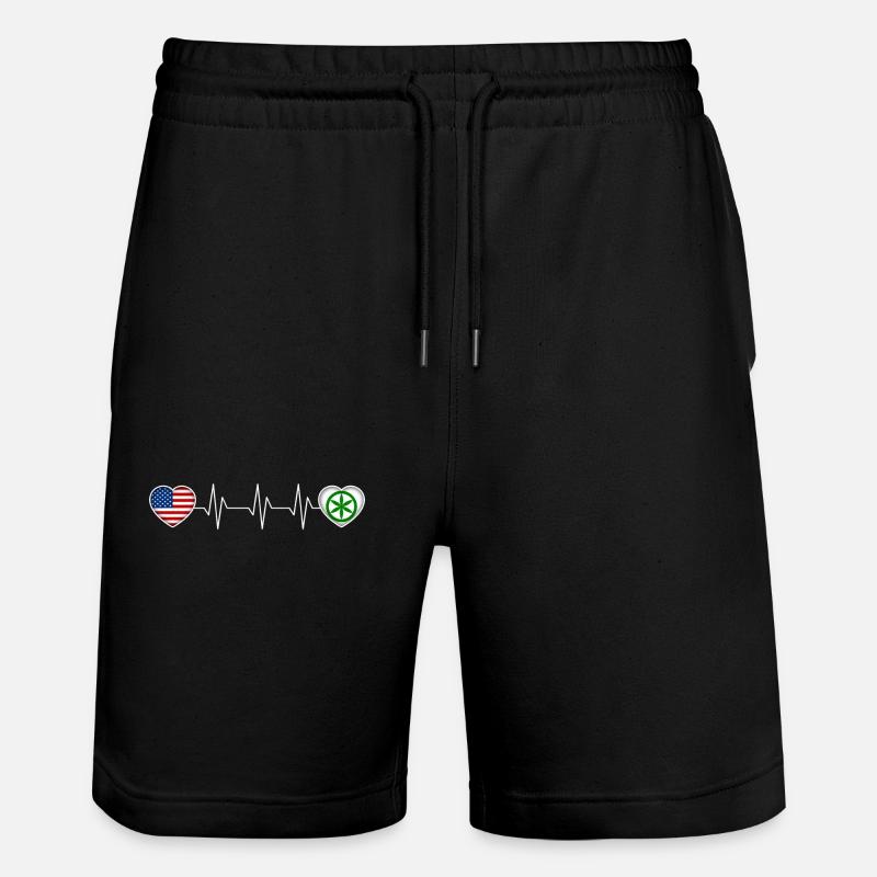 Padanie - Short de jogging bio TRAINER Stanley/Stella unisexe - noir