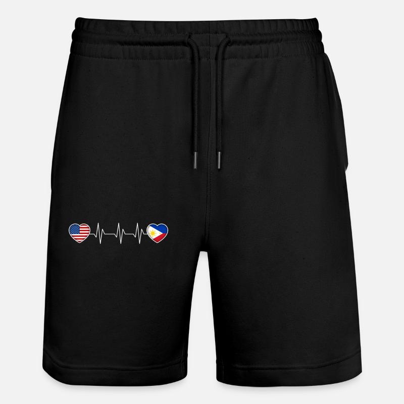 Philippines - Short de jogging bio TRAINER Stanley/Stella unisexe - noir