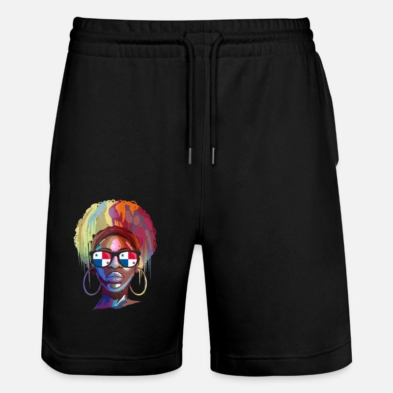 Panama - Short de jogging bio TRAINER Stanley/Stella unisexe - noir