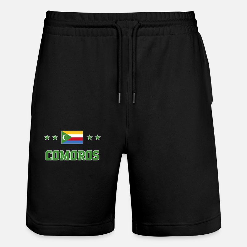 Comores - Short de jogging bio TRAINER Stanley/Stella unisexe - noir