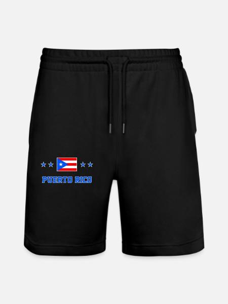 Puerto Rico - Short de jogging bio TRAINER Stanley/Stella unisexe - noir