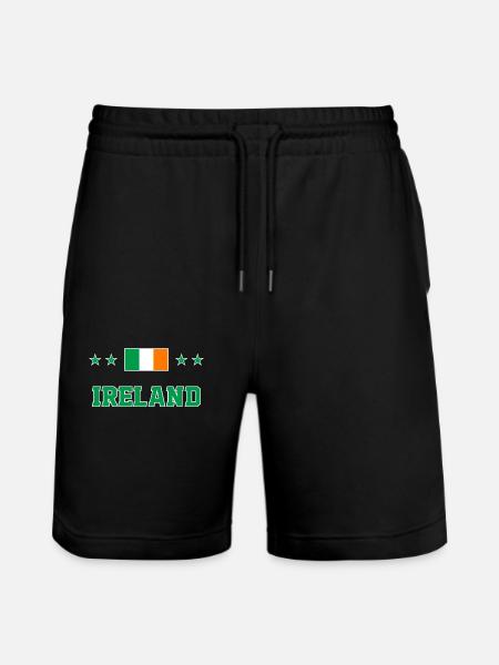 Irlande - Short de jogging bio TRAINER Stanley/Stella unisexe - noir