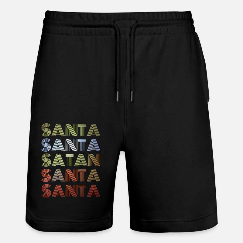 Père Noël rétro - Short de jogging bio TRAINER Stanley/Stella unisexe - noir