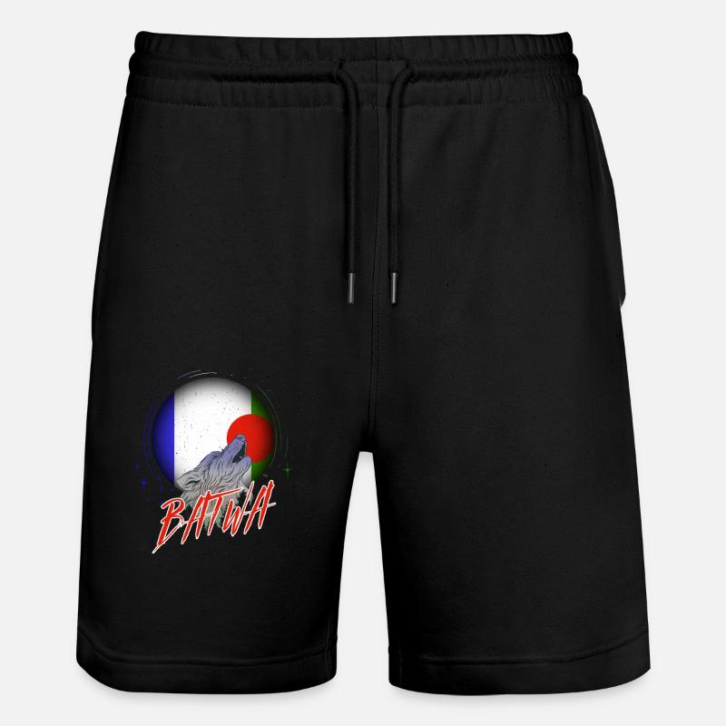 Batwa - Short de jogging bio TRAINER Stanley/Stella unisexe - noir