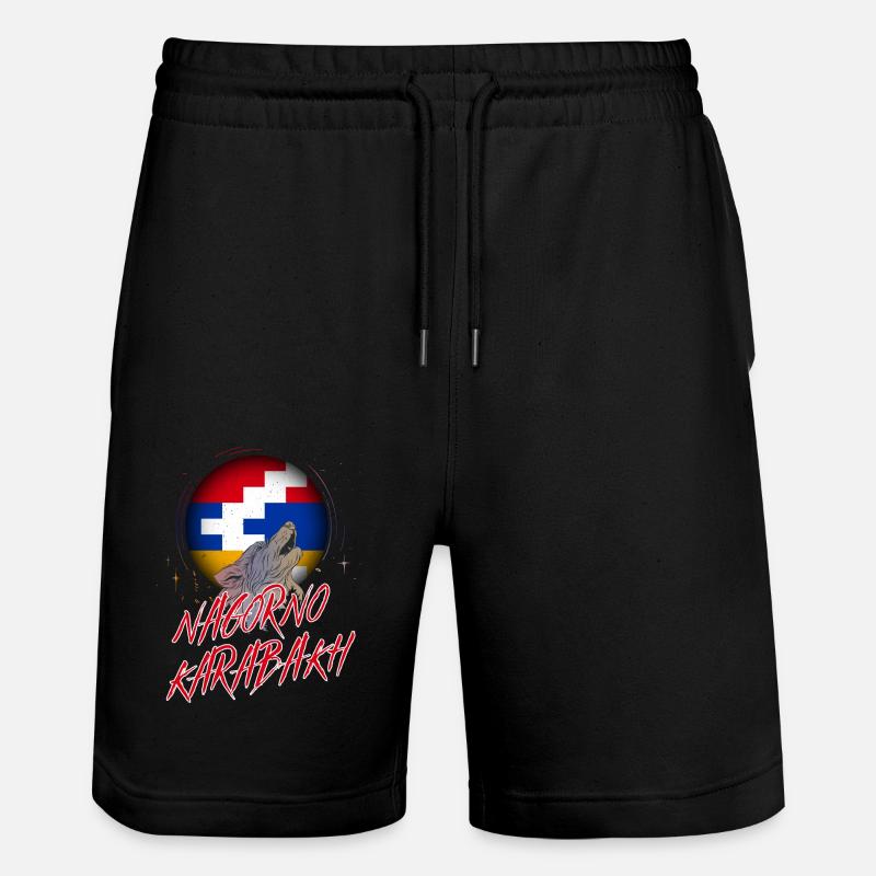Haut-Karabakh - Short de jogging bio TRAINER Stanley/Stella unisexe - noir