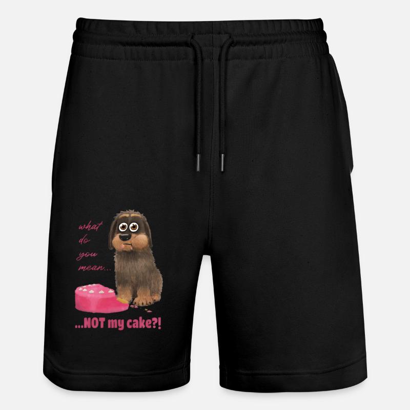 Ce n’est pas mon gâteau - Short de jogging bio TRAINER Stanley/Stella unisexe - noir