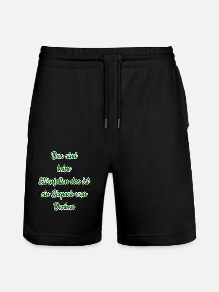 Gift idea 50th birthday - Stanley/Stella Trainer Unisex Organic Jogging Shorts - black