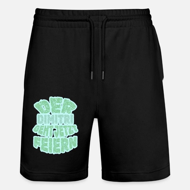 Cadeau pour Dimitri - Short de jogging bio TRAINER Stanley/Stella unisexe - noir
