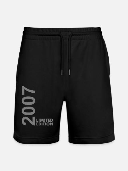 2007 Limited Edition - Stanley/Stella Unisex Bio Joggingshorts Trainer - Schwarz