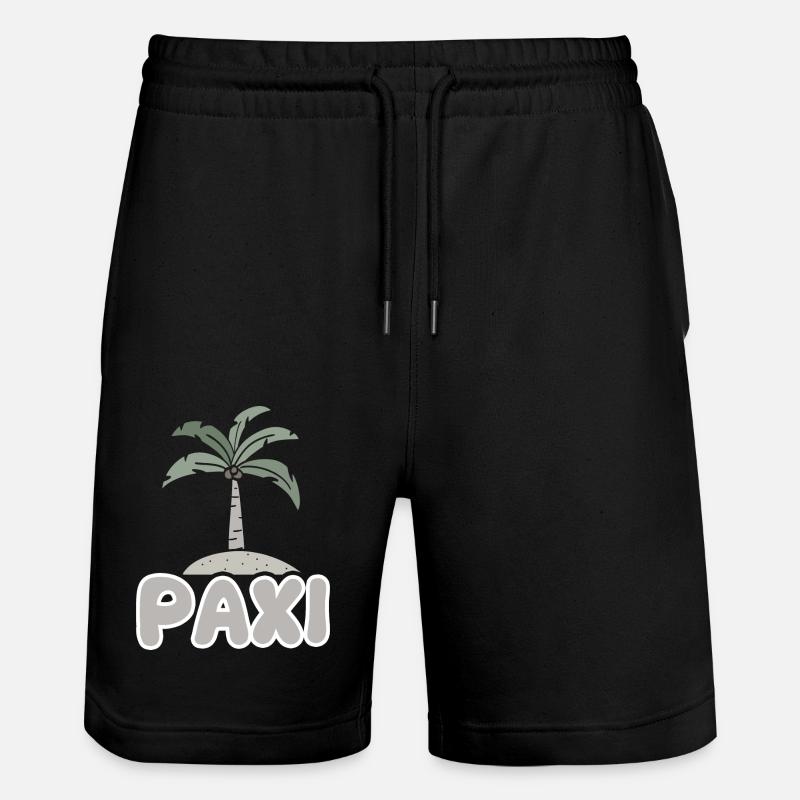 Paxi comme Paxi - Short de jogging bio TRAINER Stanley/Stella unisexe - noir