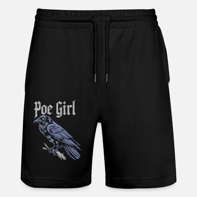 L’amour élégant de la littérature - Short de jogging bio TRAINER Stanley/Stella unisexe - noir