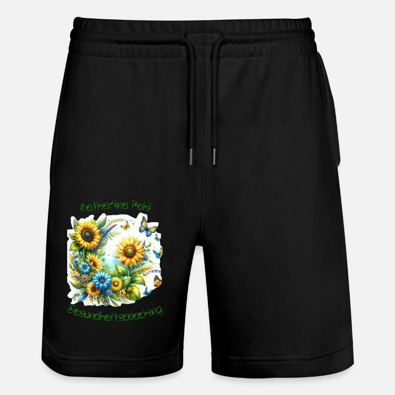 Gesundheitscoaching - Stanley/Stella Unisex Bio Joggingshorts Trainer  - Schwarz