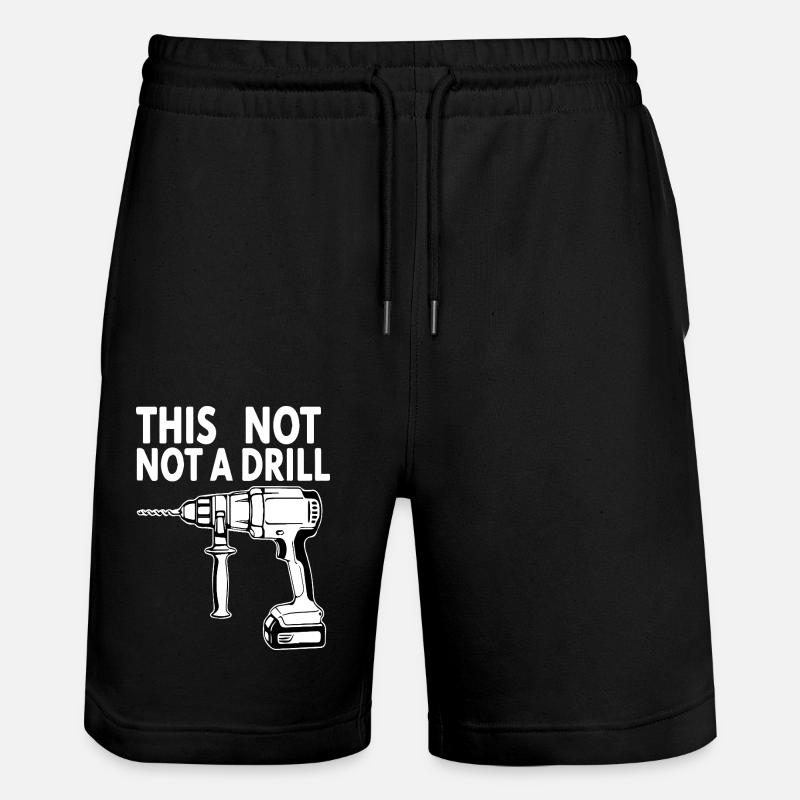 Ce n’est pas un exercice - Short de jogging bio TRAINER Stanley/Stella unisexe - noir