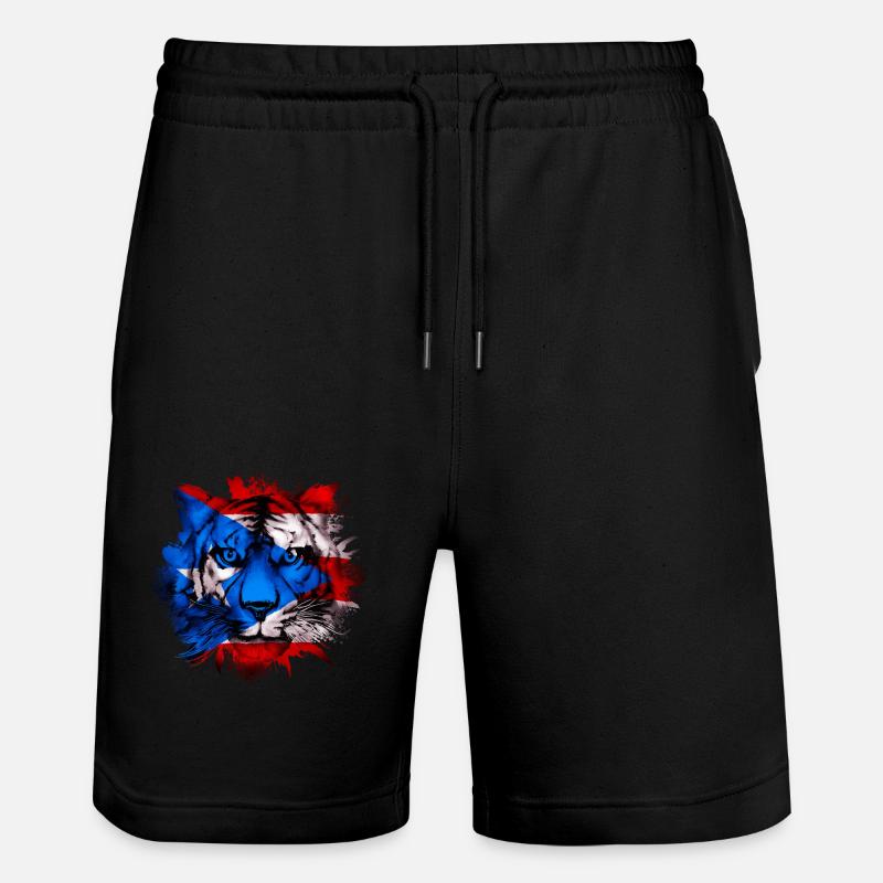 Puerto Rico - Short de jogging bio TRAINER Stanley/Stella unisexe - noir