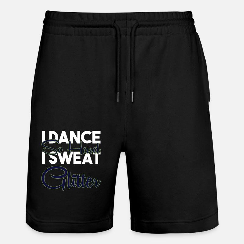 Walzer Paartanz - Stanley/Stella Unisex Bio Joggingshorts Trainer  - Schwarz