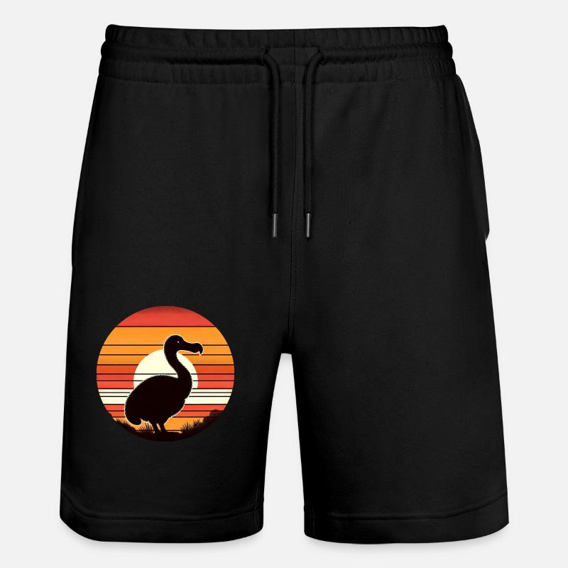 Dodo - Short de jogging bio TRAINER Stanley/Stella unisexe - noir