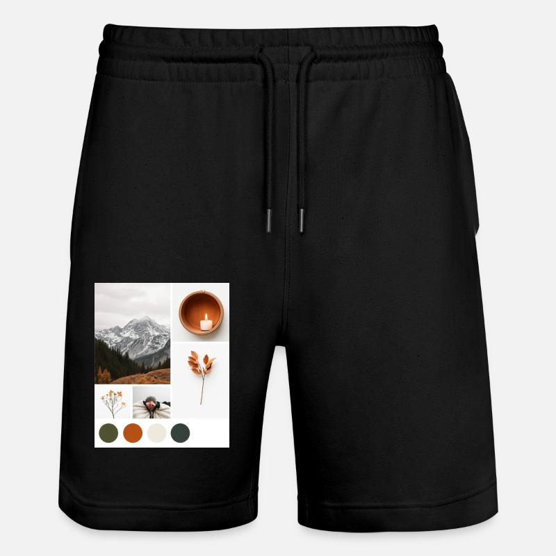 Ruhepause. - Stanley/Stella Unisex Bio Joggingshorts Trainer  - Schwarz