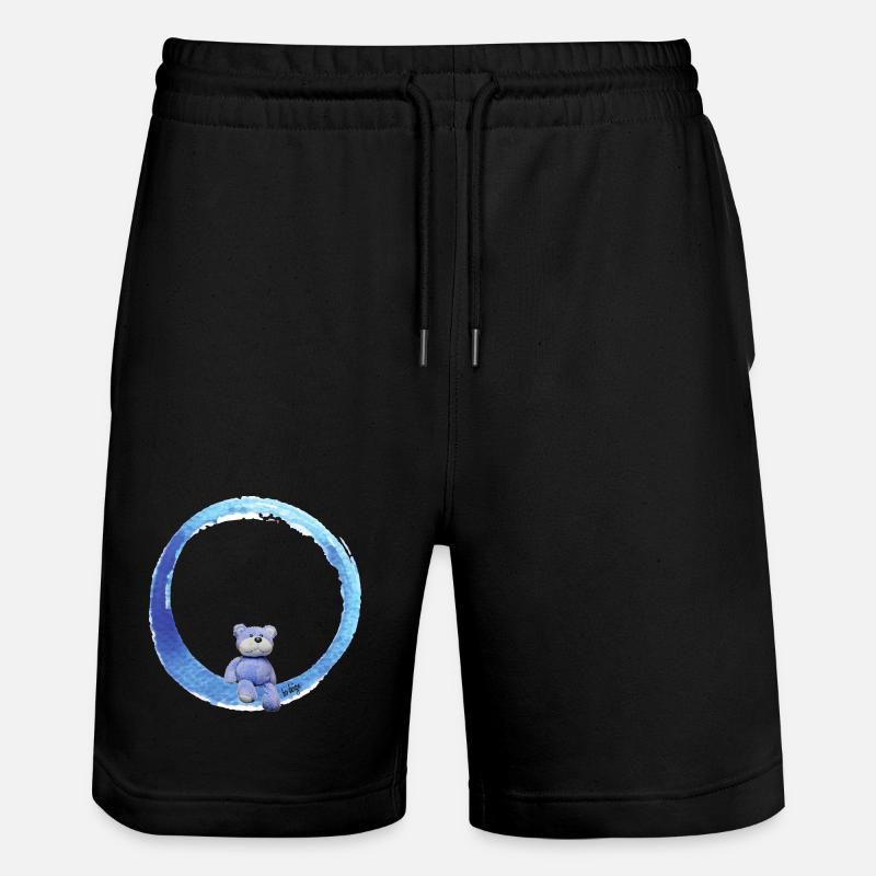 Peluche - Short de jogging bio TRAINER Stanley/Stella unisexe - noir