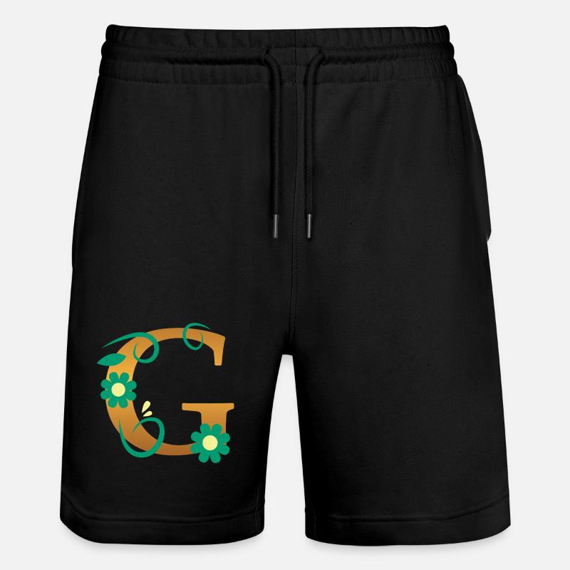 G - Short de jogging bio TRAINER Stanley/Stella unisexe - noir