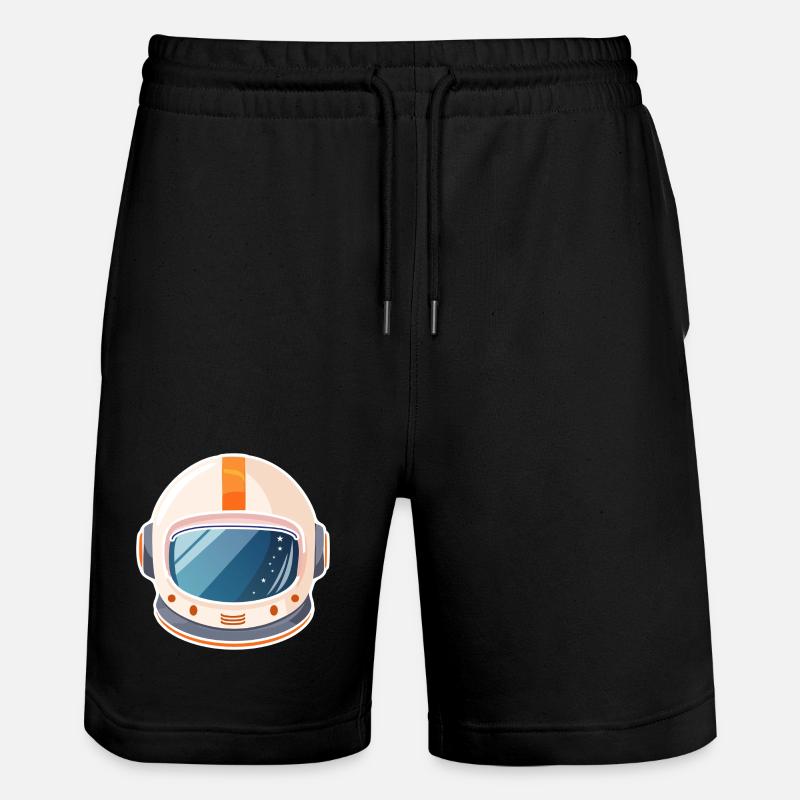 Casque spatial rétro - Short de jogging bio TRAINER Stanley/Stella unisexe - noir