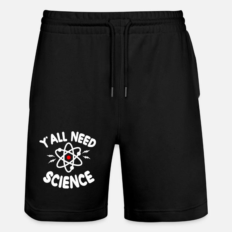 Science pour tous Tee Atom - Short de jogging bio TRAINER Stanley/Stella unisexe - noir