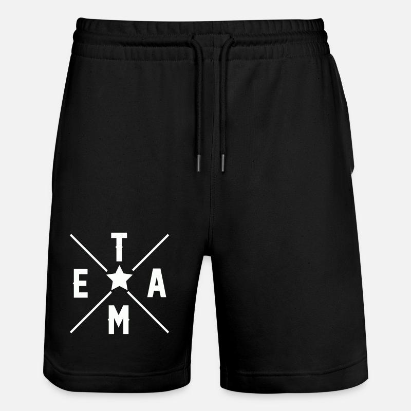 Équipe - Short de jogging bio TRAINER Stanley/Stella unisexe - noir