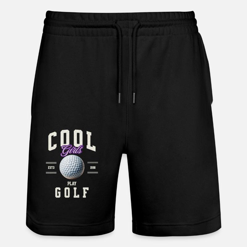Golf golfeur - Short de jogging bio TRAINER Stanley/Stella unisexe - noir