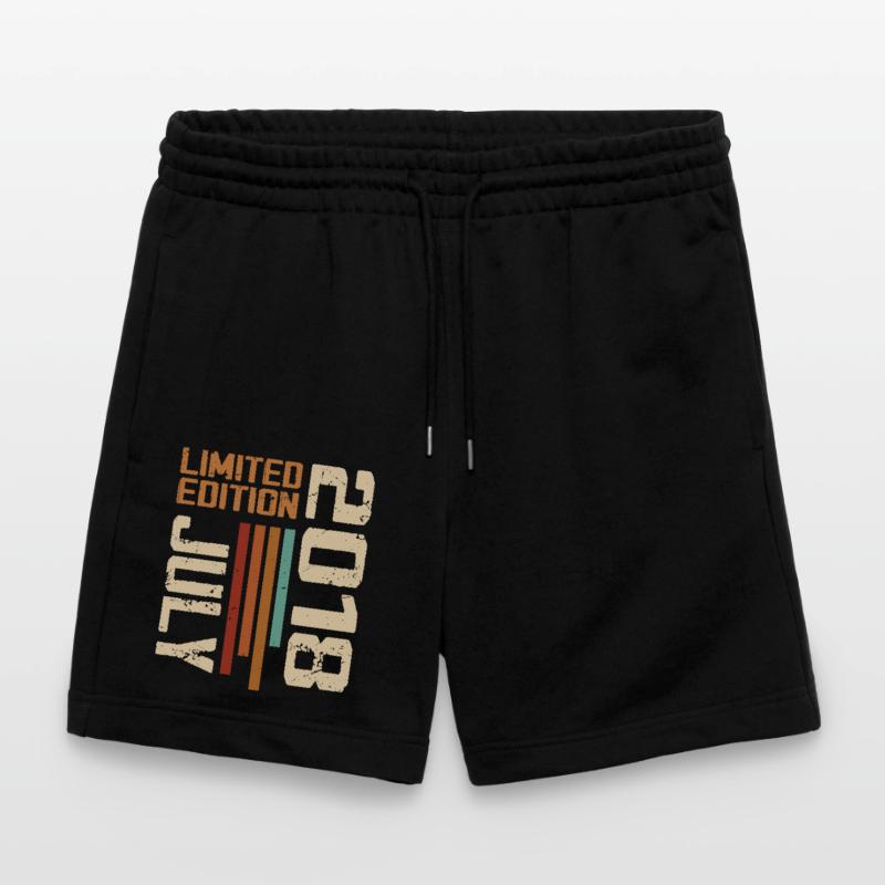 Juli 2018 Geburtstagsgeschenk 2018 Juli 2018 Stanley/Stella Unisex Bio Joggingshorts Trainer 