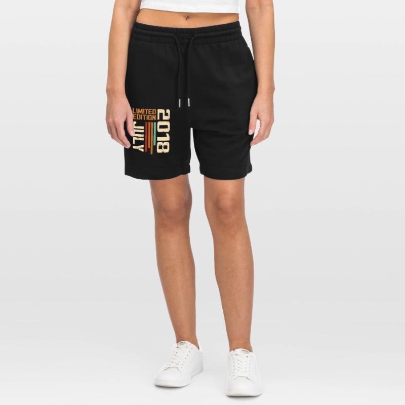 Juli 2018 Geburtstagsgeschenk 2018 Juli 2018 Stanley/Stella Unisex Bio Joggingshorts Trainer 